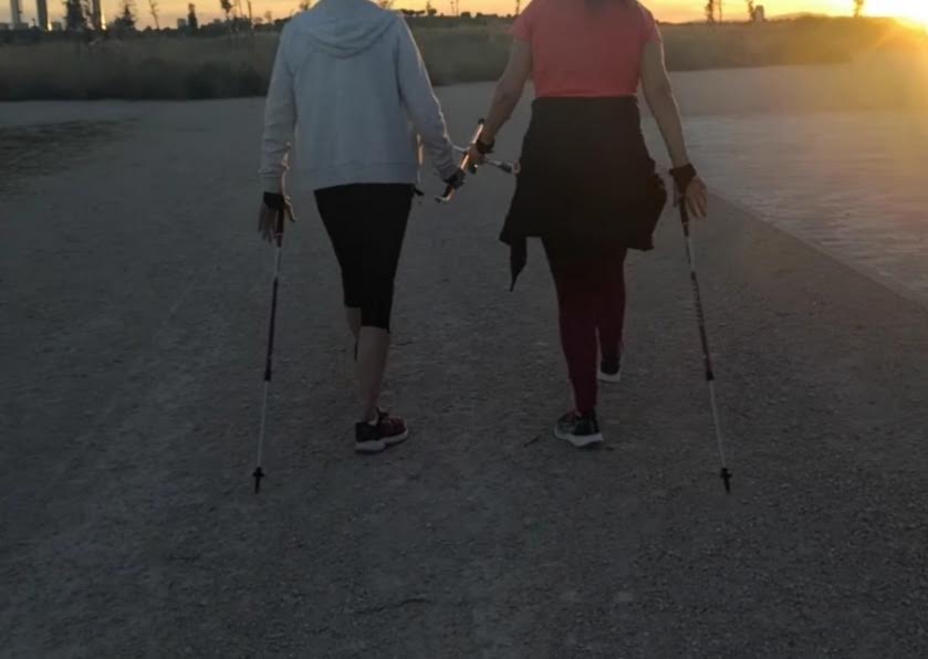 Caminata al atardecer